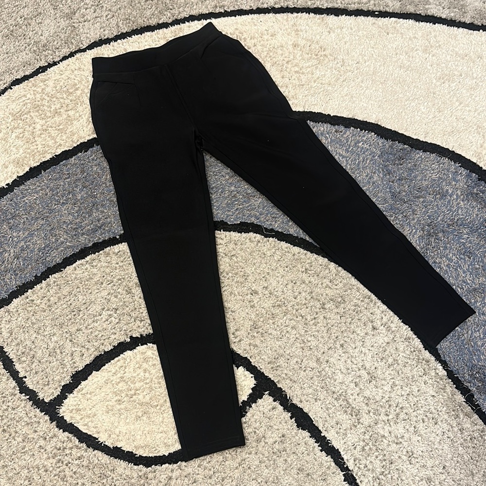 INDERO, SMALL/MEDIUM, BLACK DRESS PANTS